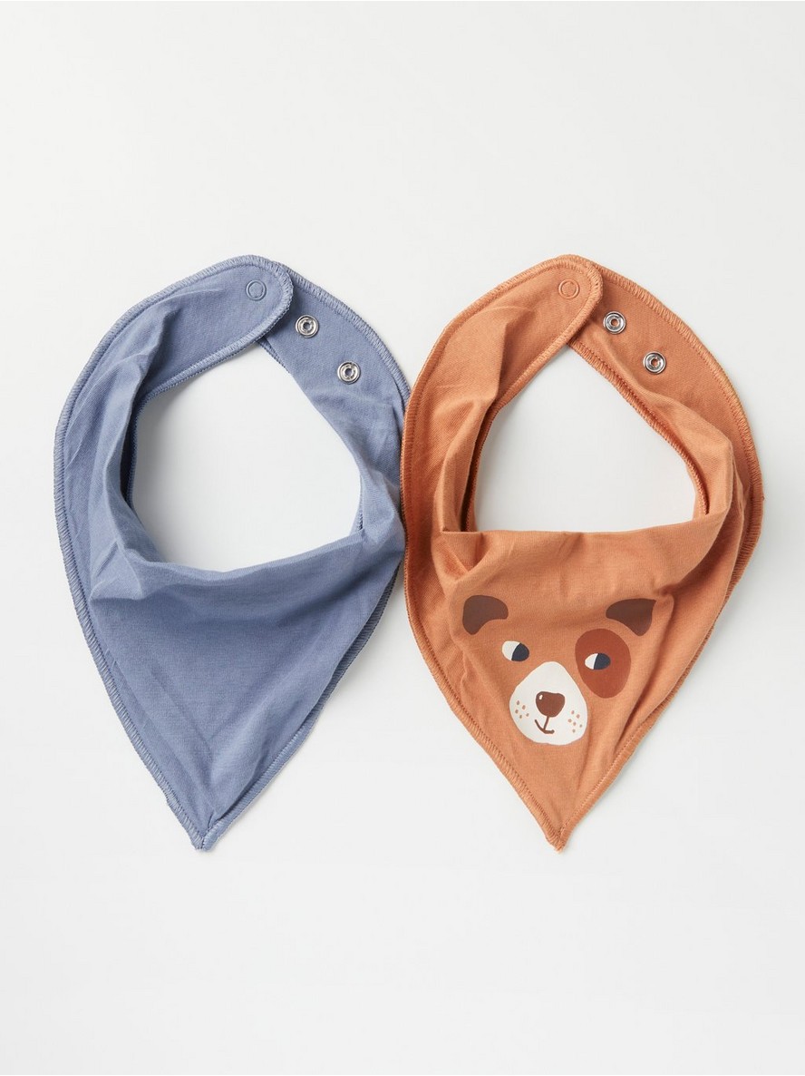 Marama – 2-pack cotton bibs