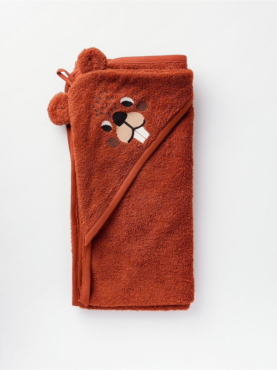 Peskir – Terry bath towel with beaver hood