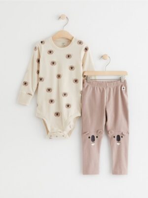 Set with bodysuit and leggings - 8435949-1230