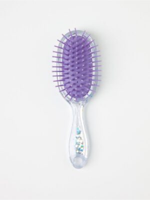 Hairbrush with unicorn and confetti - 8436452-5461