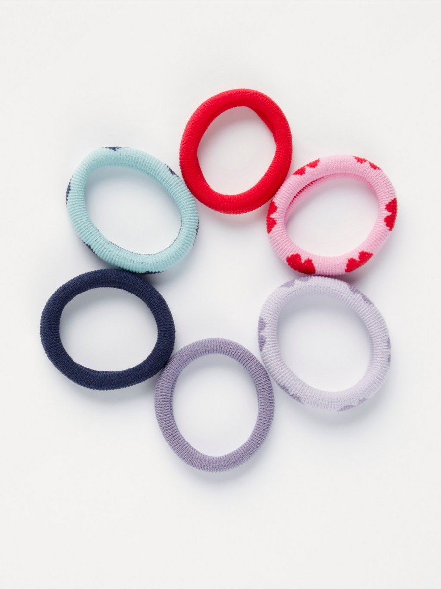 Gumica za kosu – 6-pack hair elastics