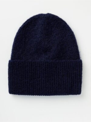 Knitted wool blend beanie - 8438755-8843