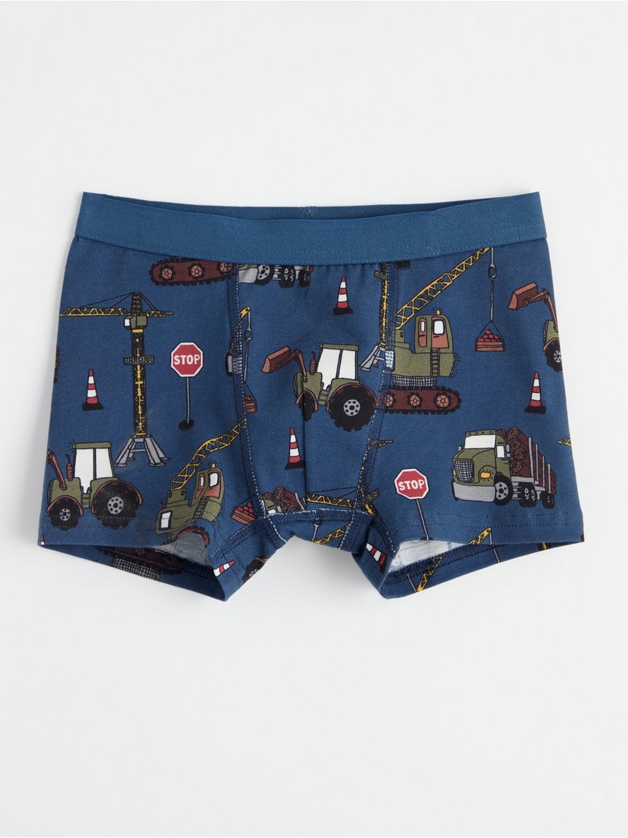 Gacice – Boxer shorts with working trucks