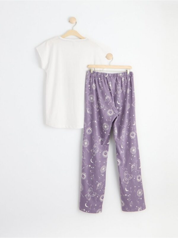 Pyjama set with t-shirt and trousers - 8441320-9986