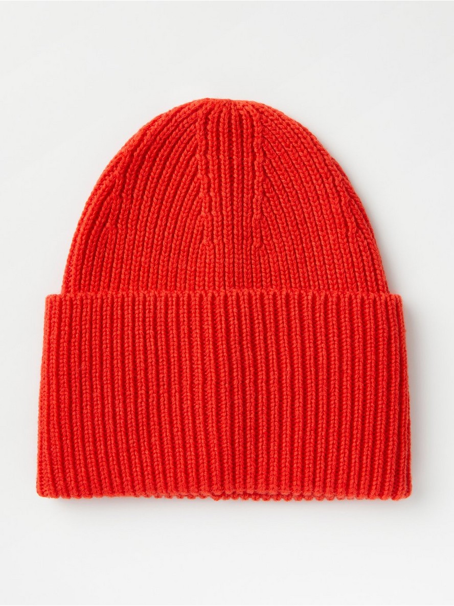 Kapa – Rib-knit beanie in wool blend