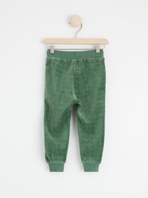 Velour trousers - 8445381-1253