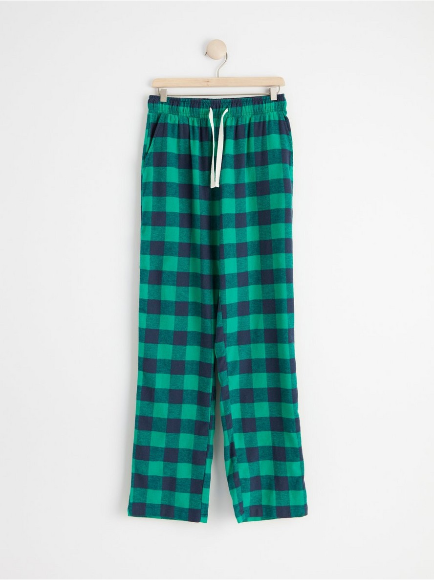 Pidzama donji deo – Checked flannel pyjama trousers