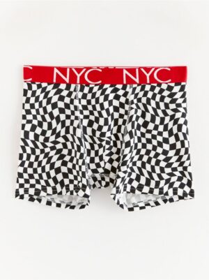 Boxer shorts with checks - 8452686-80