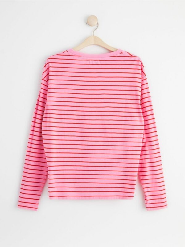 Striped long sleeve top - 8452715-6665