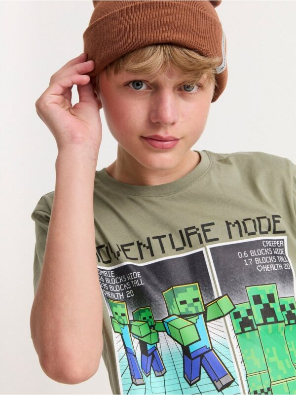 T-shirt with Minecraft print - 8453053-7212