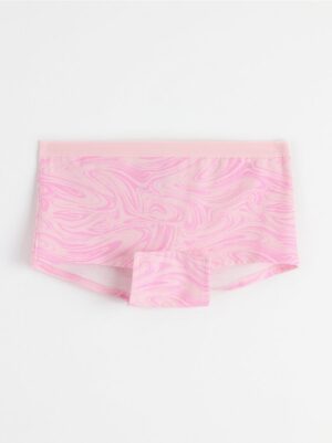 Boxer briefs with swirl print - 8453579-2182