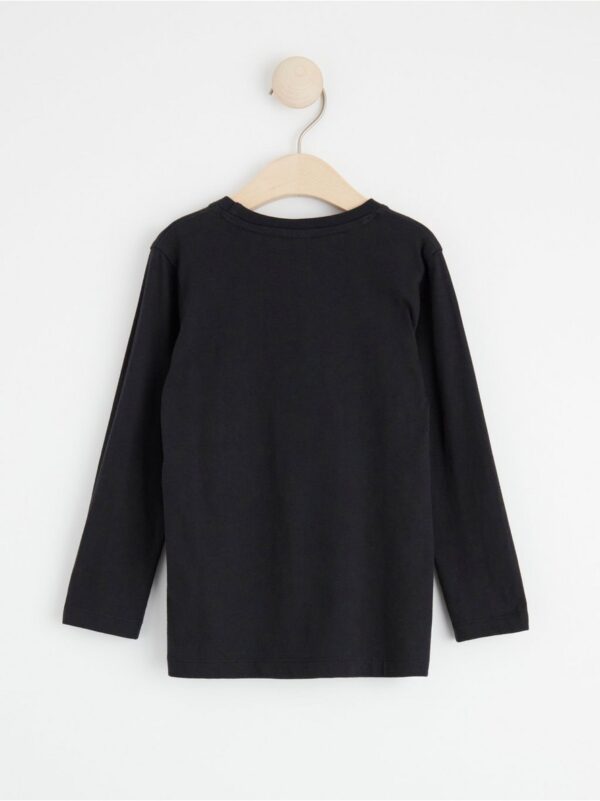Long sleeve top with Black Panther - 8453964-80