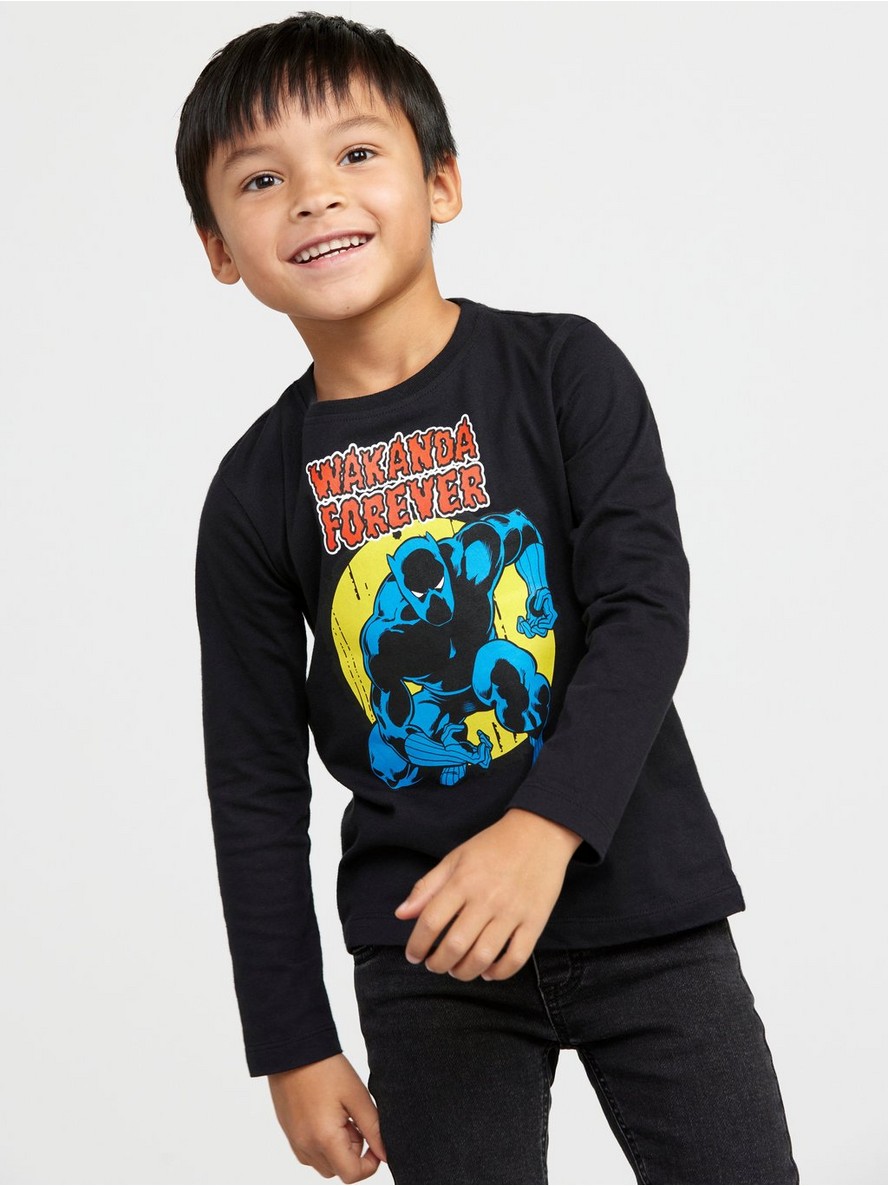 Majica – Long sleeve top with Black Panther