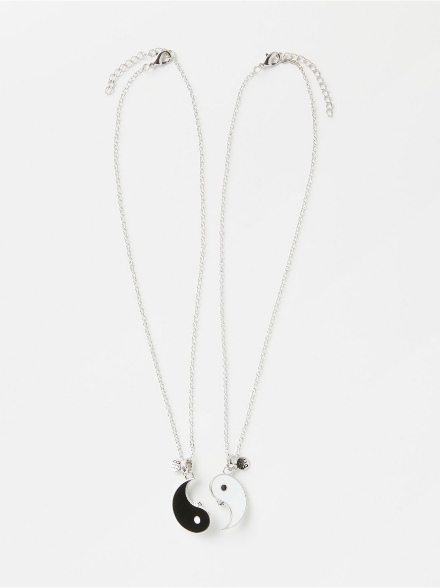 Ogrlica – Best friend necklace with yin and yang