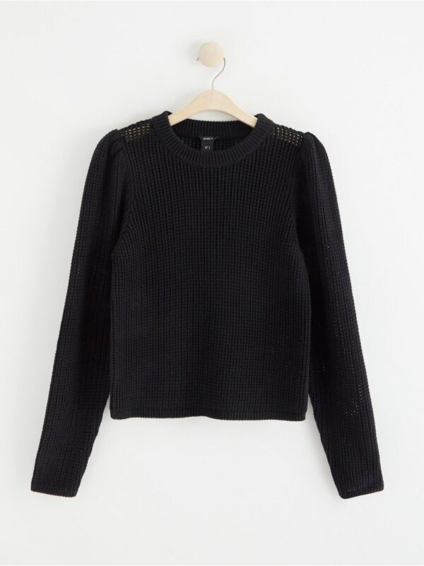 Hole-knit jumper - 8457359-80