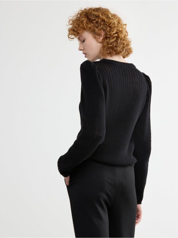 Hole-knit jumper - 8457359-80