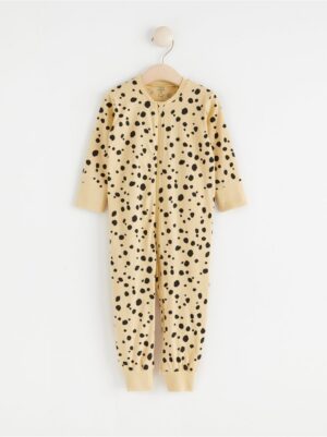 Pyjamas with panda appliqué - 8460132-9694