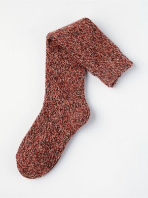 Knee high wool blend socks - 8460239-7987