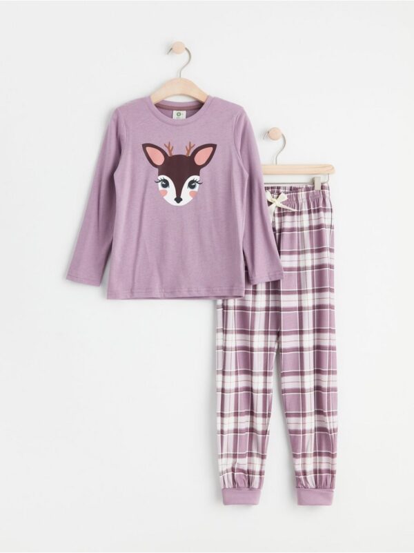 Pyjama set with reindeer - 8461199-8121