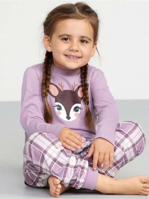 Pyjama set with reindeer - 8461199-8121