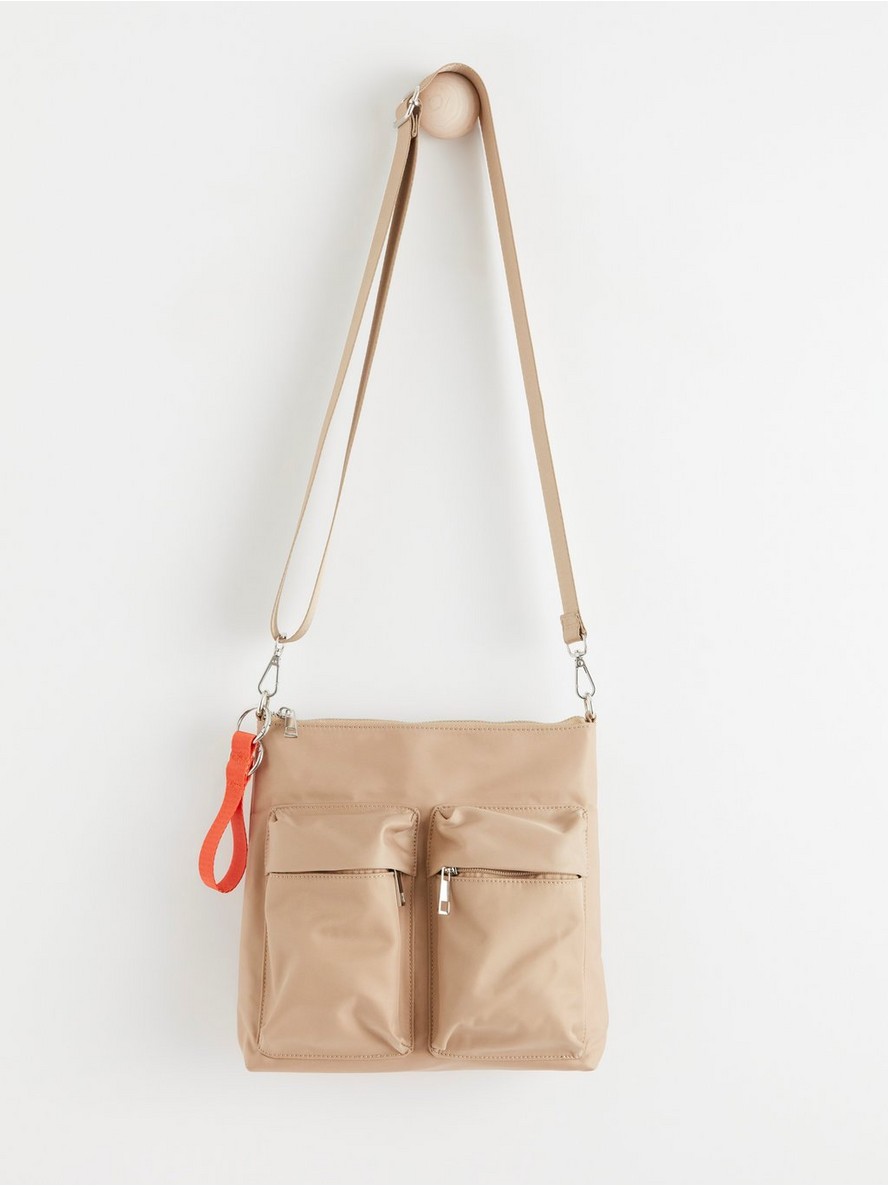Shoulder bag with front pockets - 8464390-9609