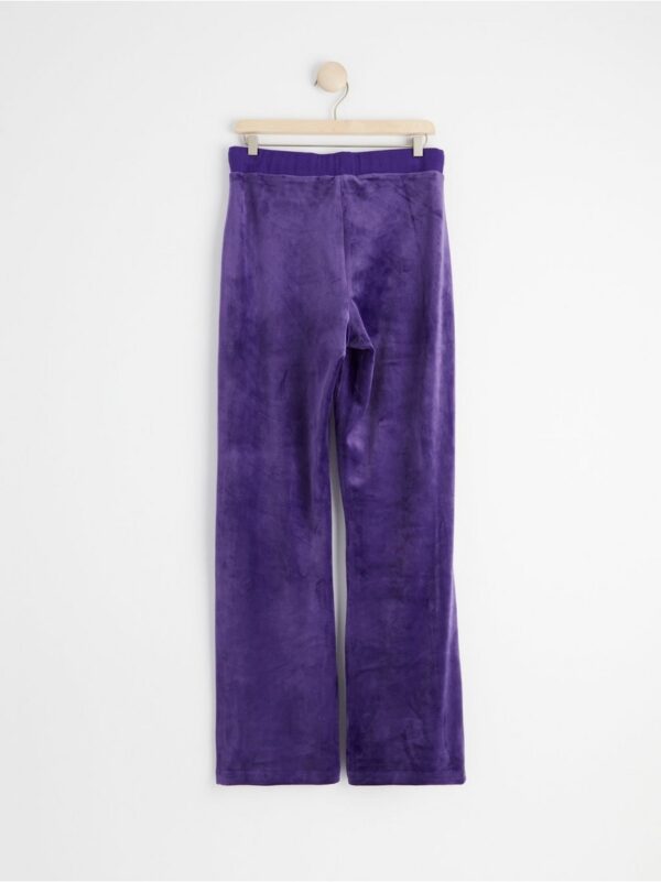 Velour trousers - 8465406-5506