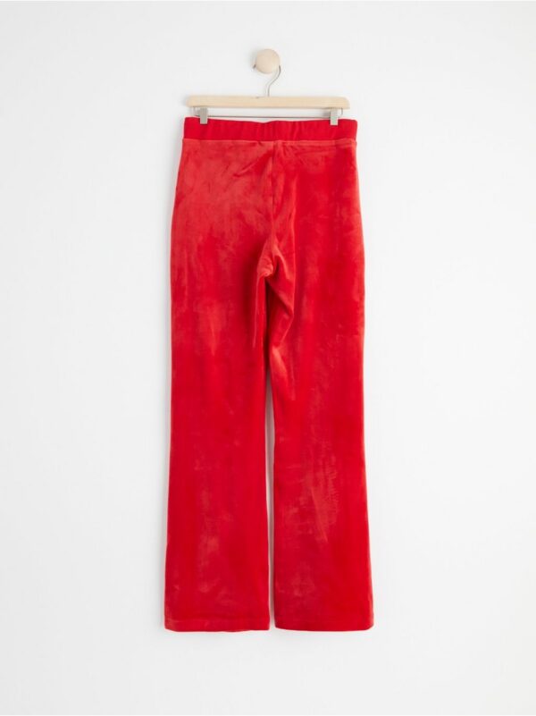 Velour trousers - 8465406-9873