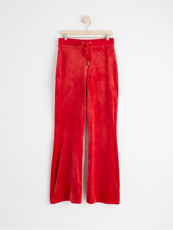 Velour trousers - 8465406-9873