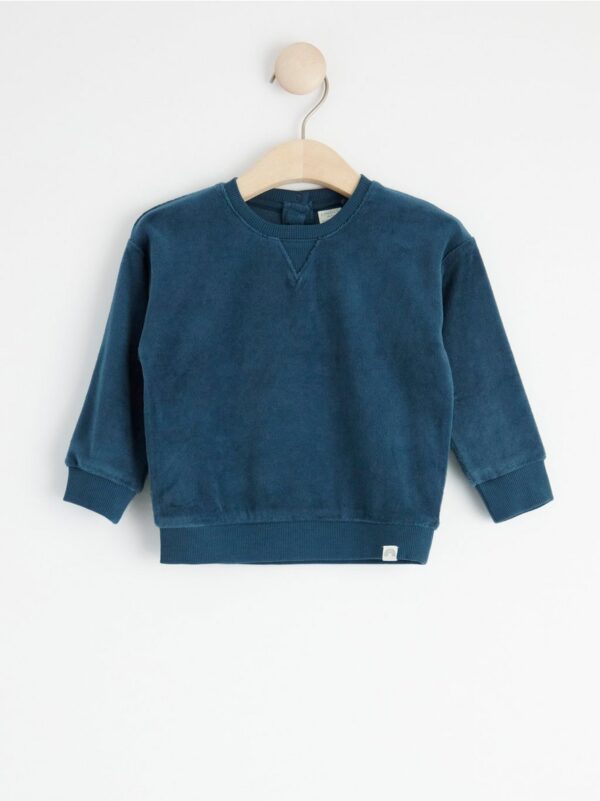 Velour sweatshirt - 8467196-2065