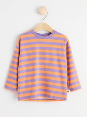 Long sleeve top with stripes - 8468701-6927