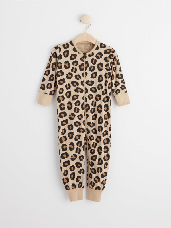 Pyjamas with leo print - 8468787-7603