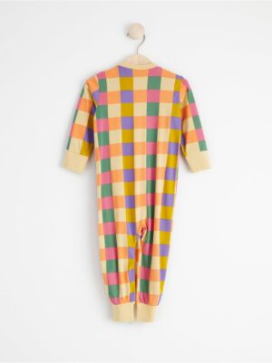 Pyjamas with allover checked print - 8468788-9694