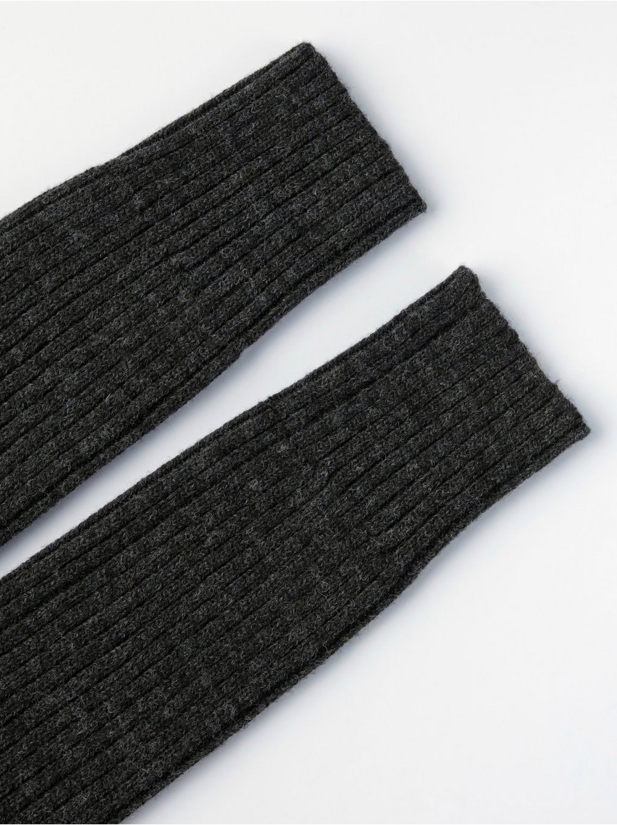 Rib-knit leg warmers - 8473132-7787