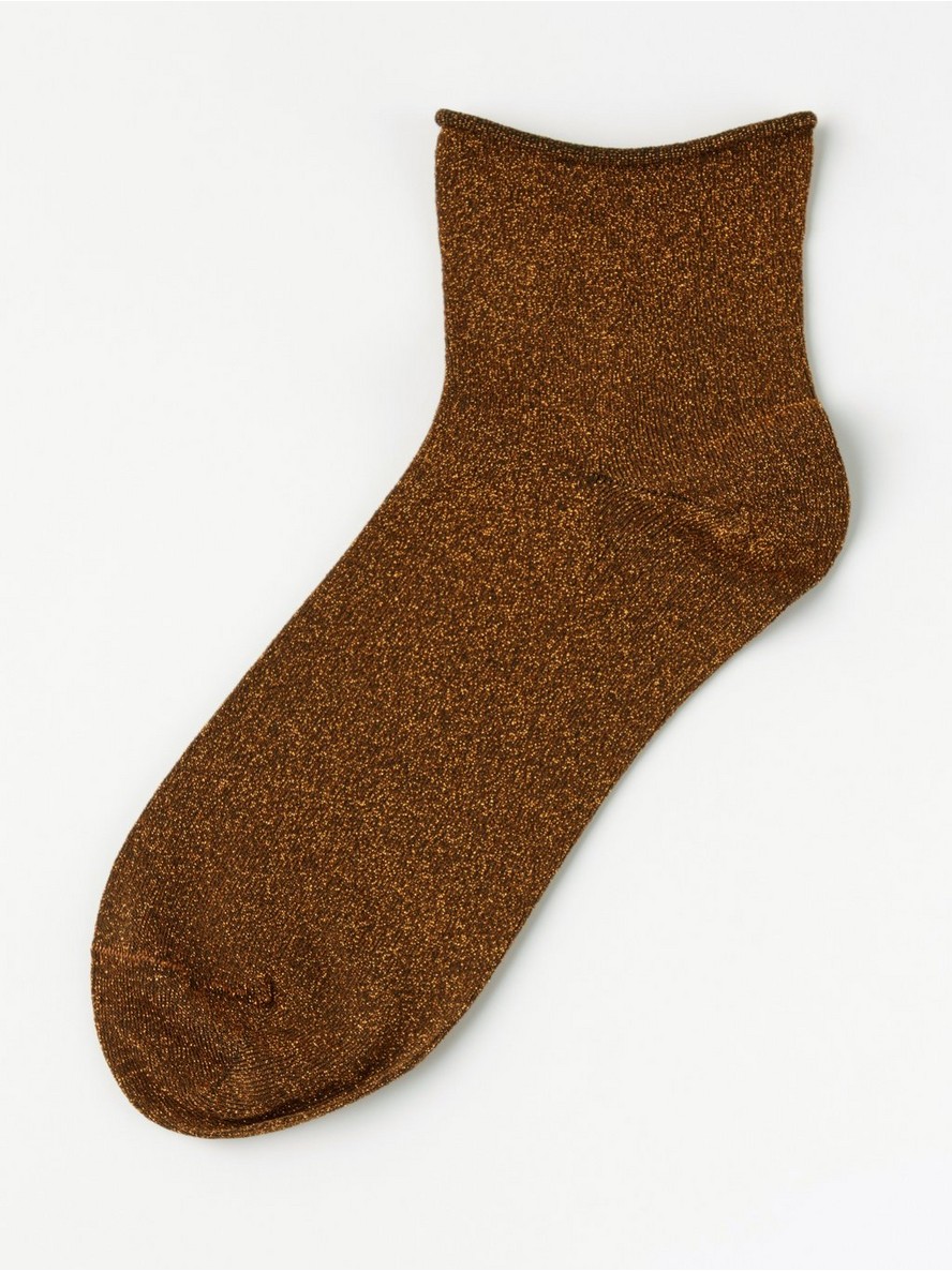 Glittery ankle socks - 8488216-207