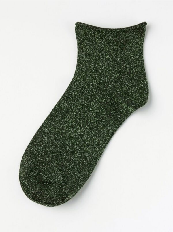 Glittery ankle socks - 8488216-8611