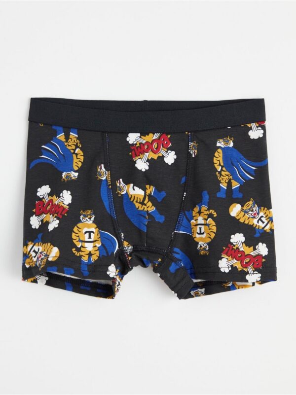 Boxer shorts with tiger super hero - 8489640-6959