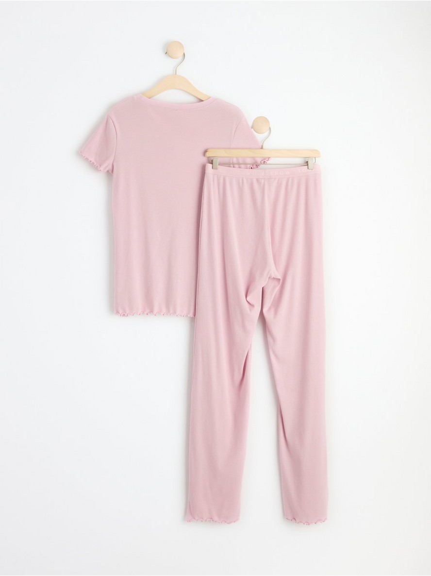 Ribbed pyjama set - 8493686-683