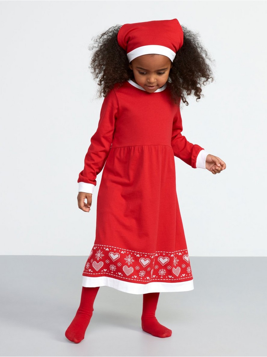 Set garderoba – Christmas set with nightdress and headscarf