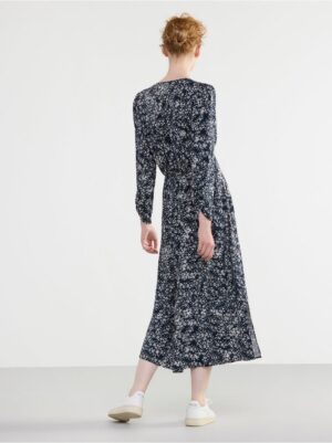 Patterned long sleeve dress - 8495809-2150