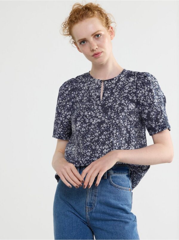 Short sleeve floral top - 8495810-2150