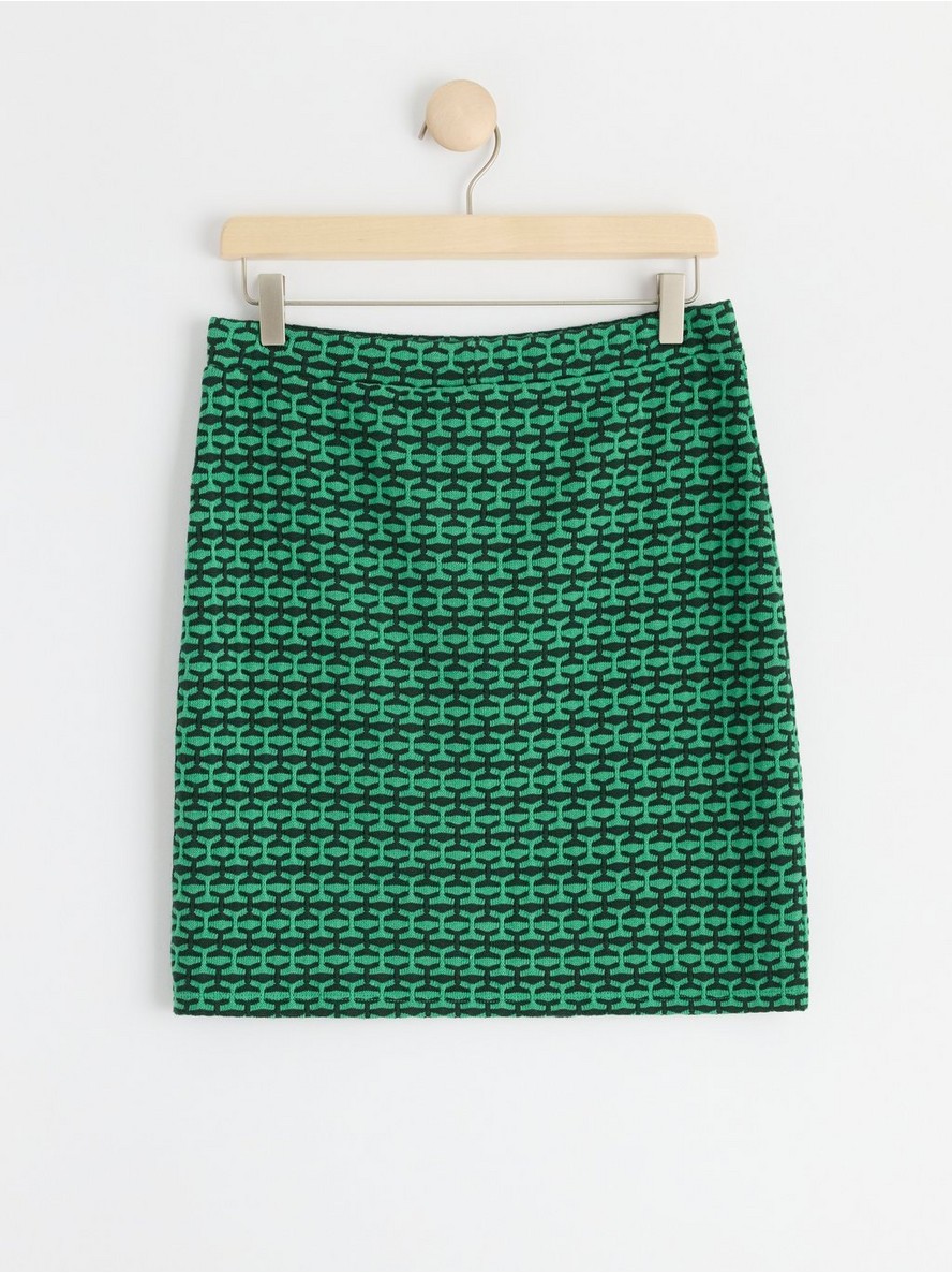 Knitted mini skirt - 8552270-8789