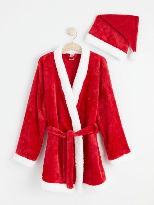 Santa robe and hat - 7420077-8603
