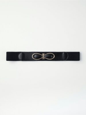 Elastic belt with metal buckle - 8308094-80