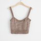 Sleeveless wool blend top - 8391168-7199