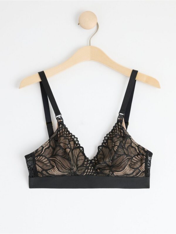 MOM Nursing bra with lace - 8428620-80