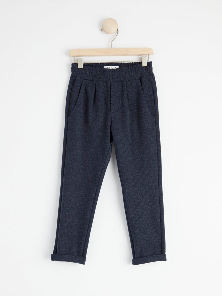 Pantalone – Trousers with herringbone pattern