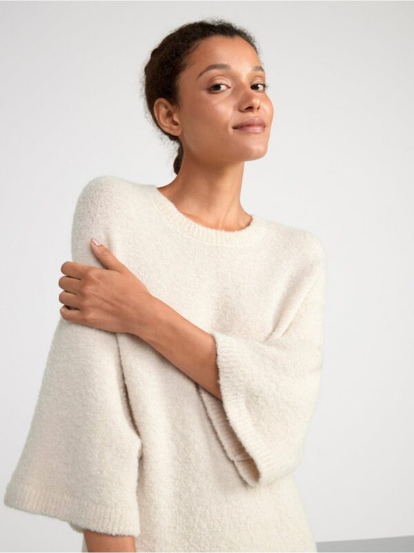 Short sleeve knitted dress - 8431803-1230