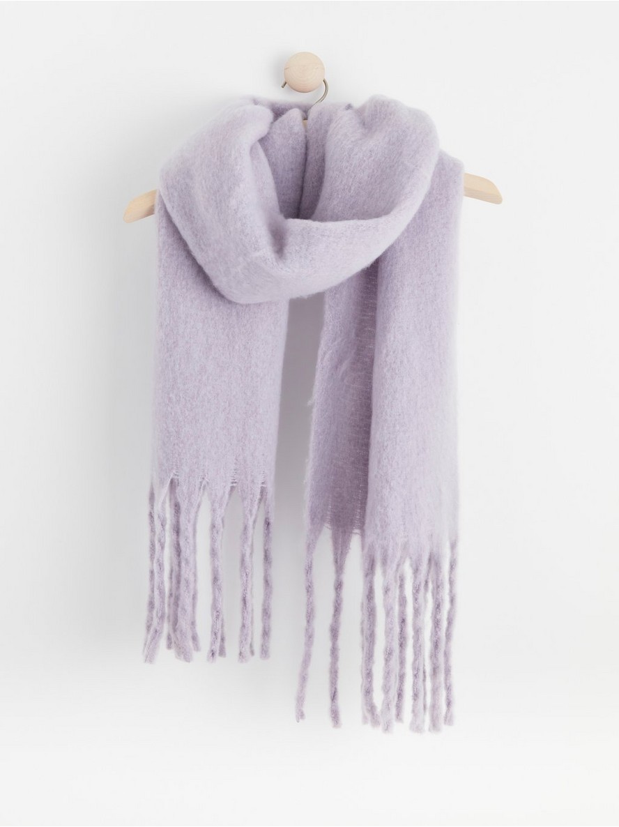 Scarf with fringes - 8450680-7501
