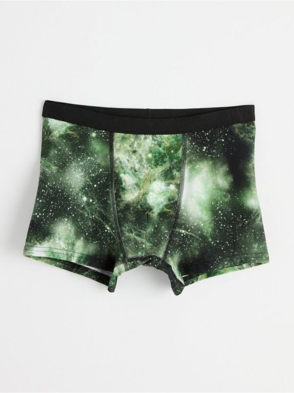 Boxer shorts with space print - 8452688-8859