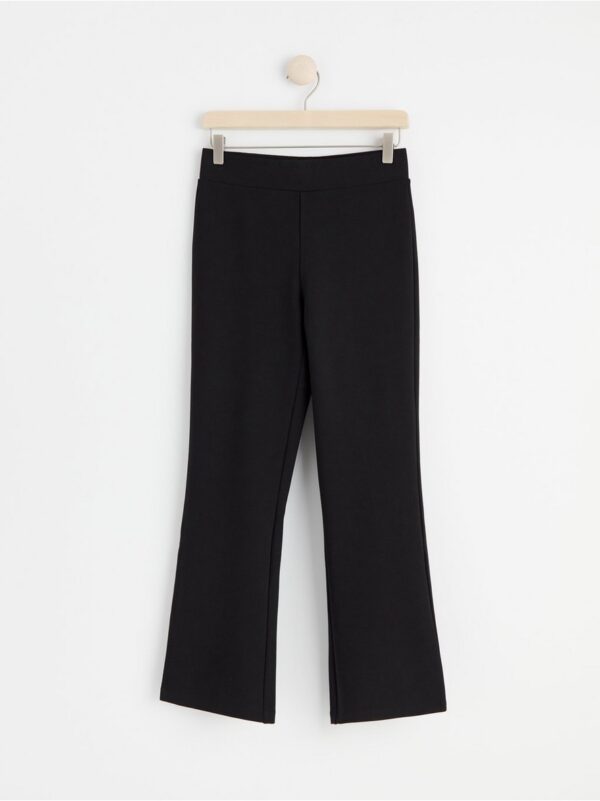 Cropped kick-flared Punto trousers - 8460622-80